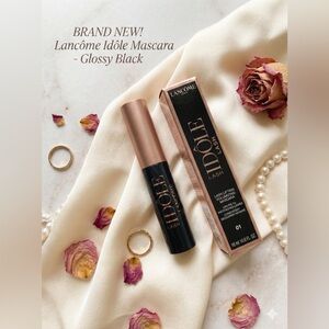 NWT Lancôme Lash Idôle Mascara Mini 01 Glossy Black Travel Siz